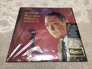 未開封 Sealed Analogue Productions Heifetz スコットランド幻想曲 ヴァイオリン協奏曲 new AAPC 2603 ハイフェッツ 廃盤 audiophile