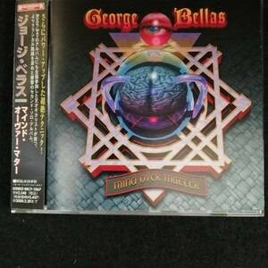 D06 中古CD　ジョージベラス　マインドオーヴァーマター　RRCY1067 帯付国内盤 GEORGE BELLAS mind over matter