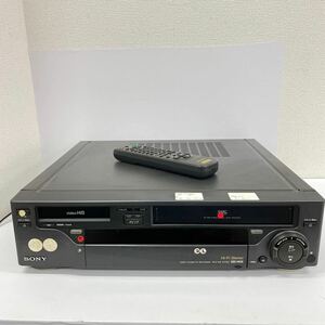 SONY WV-H2 ビデオカセットレコーダー VHS Hi8 VHSビデオデッキ ソニー Wデッキ ビデオデッキ 現状品