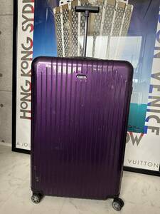 【即決/即納】！格安！ RIMOWA リモワ SALSA AIR マルチホイール スーツケース TSAロック 4輪 マルチホイール パープル 本物 820.73