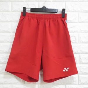 【YONEX】ヨネックス◆ベリークール ハーフパンツ ショートパンツ(赤)◆S