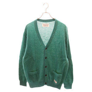 WACKO MARIA ワコマリア MOHAIR KNIT CARDIGAN モヘアニットカーディガン グリーン