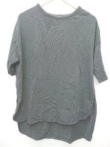 ◇ A day in the life UNITED ARROWS シンプル 半袖 Tシャツ カットソー 表記なし ブラック レディース P