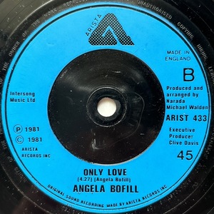 【試聴 7inch】Angela Bofill / Only Love 7インチ 45 muro koco フリーソウル サバービア 