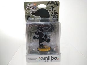 ゲーム周辺機器/未開封/amiiboアミーボ Mr.ゲーム&ウォッチ 大乱闘スマッシュブラザーズ/任天堂/NVL-C-AABX【G025】