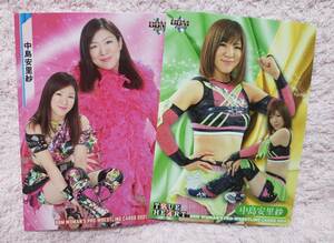 2018・21 BBM 女子プロレス/TRUE HEART 中島安里紗 レギュラーセット