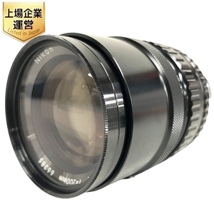 ZENZA BRONICA NIKKOR-P 1:4 200mm フィルムカメラレンズ Nikon ニコン ジャンク B9321077