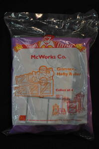 178　未開封　マックトイ　マクドナルドの景品　プラモデル　McWORKS Co.　グリマス　GRIMACE HEFTY ROLLER