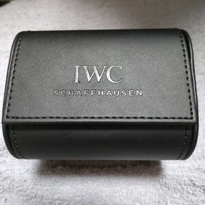 IWC 正規 時計 収納 黒 BK ブラック 系 携帯 ソフト ケース 保護 持運び 便利 保存 BOX 純正 トラベル ボックス 04