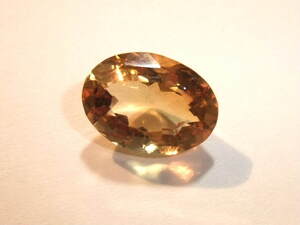 高品質!綺麗!シトリンcitrine 5.25ct 宝飾品大粒系外し石カット石　8　綺麗なリユースのジュエリー製品の外し裸石等☆まとめて同梱可 624-7