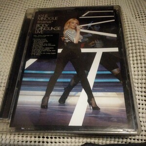 レア廃盤輸入盤DVD KYLIE MINOGUE KYLIE MINOGUE BODY LANGUAGE LIVE BODY LANGUAGE LIVE 　カイリーミノーグ　送料無料～