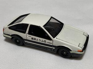 頭文字D SPRINTER TRUENO TOMY 1998 1/43 藤原とうふ店 イニシャルD ミニカー　トミー　トレノ