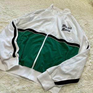 WACKO MARIA (ワコマリア) 23SS TRACK JACKET トラックジャケット　白緑　マルチカラー　ベロア　メンズ　大きいサイズXL 希少　完売品