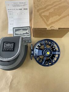 美品　ラムソン　スピードスターHD -7+ Lamson Speedster HD S-Series Reel - Midnight