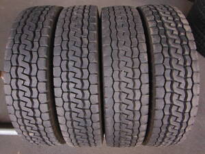 L2780　バリ山 4本SET価格 205/80R17.5 120/118N ブリヂストン ECOPIA M812 オールシーズン 2024年製 205/80-17.5 205/80/17.5　