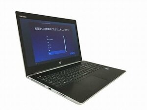 SMG55342相 HP Pro 450 G5 Core i3-7020U メモリ8GB SSD256GB ノートPC OS再インストール済み 現状品 直接お渡し歓迎