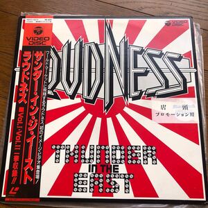 LOUDNESS THUNDER IN THE EASTラウドネス サンダー・イン・ジ・イースト Vol.1 Vol.2一挙収録レーザーディスク LD