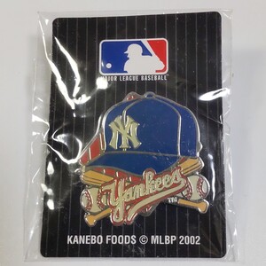 送料140円～ ニューヨーク・ヤンキース New York YANKEES MLB ピンバッジ メジャーリーグベースボール 検 非売品 ピンバッチ ピンズ NEWERA