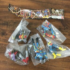 当時物 未開封 HGシリーズ 東映ヒーロー列伝 全5種類コンプリートセット おもちゃ 玩具