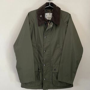 新品 36 緑 ビームス 別注 BEAMS バブアー Barbour ハイスペック BEDALE ビデイル コート 高機能素材 完売 ブルゾン ジャケット 人気 26