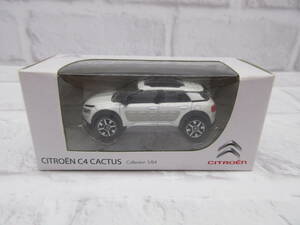 1/64　ミニカー　シトロエン　CITROEN　C4　CACTUS　カクタス　ホワイト　ノレブ　非売品　カラーサンプル