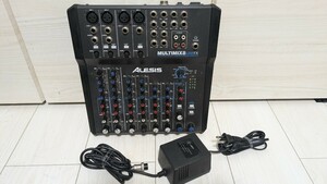 ALESIS アレシス アナログミキサー MULTIMIX 8 USB FX ジャンク