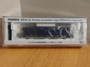 TOMIX 93570 JR EF65-0形電気機関車 （111号機・グレー台車） トミックス