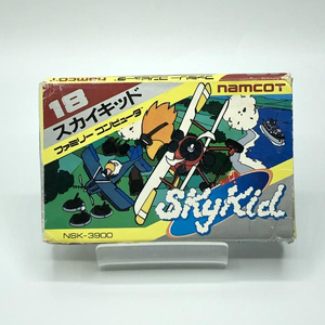 動作品 FC スカイキッド Skykid NSK-3900 ファミコン FAMICOM 箱・説付 レア