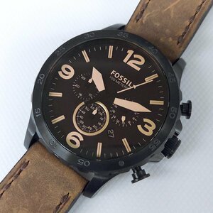 【未使用・長期展示処分品・SYT-2】　FOSSIL/フォッシル　メンズ腕時計　JR1487　NATE　50mm　クォーツ　