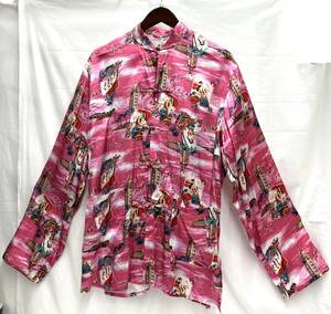 DOUBLET ダブレット ／ALOHA KUNG FU SHIRT アロハカンフーシャツ／20AW14SH83／Ｓ　定価¥38,000+tax