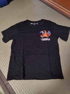 ユニクロ　UNIQLO　ポケモンTシャツ　黒　150サイズ　キッズ　複数落札同梱同送可