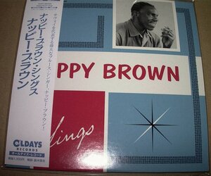 CD★NAPPY BROWN 「NAPPY BROWN SINGS」　ナッピー・ブラウン、紙ジャケ