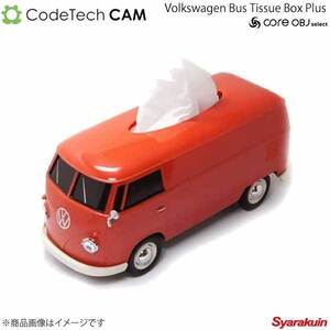 Codetech コードテック Volkswagen Bus Tissue Box Plus レッド CO-VTB2-73R