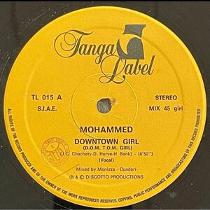 ★試聴有★ Mohammed - Downtown Girl 　ナイスカバー ★★★12"★★★