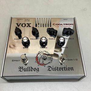 (13) VOX CT-01DS Bulldog Distortion 現状品 通電のみ確認 