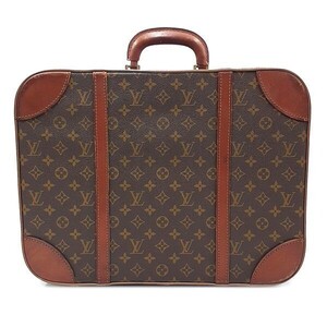 1円スタート ◆美品◆ ルイヴィトン LOUIS VUITTON トランクケース ボストンバッグ トラベルバッグ ストラトス45 モノグラム 01-24111107-W