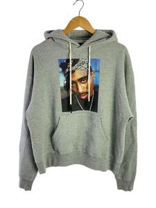 BYWEAR/パーカー/L/コットン/GRY/プリント/2PAC Hoodie #9