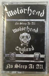 MOTORHEAD NO SLEEP AT ALL カセット　US製　新品未開封