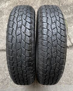 TOYO OPEN COUNTRY A/T PLUS トーヨー オープンカントリー 175/80R16 91S 中古品2本 直接の受け渡し可能