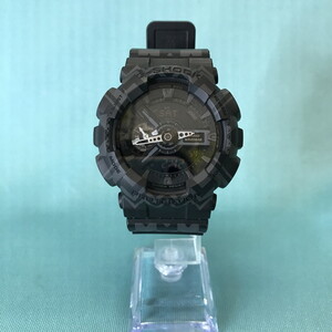 CASIO G-SHOCK トライバルパターン メンズ クオーツ GA-110TP アナデジ ブラック [jgg]