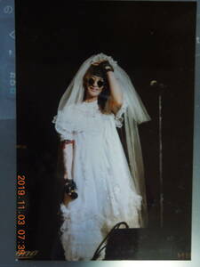 TAIJI 写真 ブロマイド 98 / X JAPAN ウェディングドレス 花嫁衣装