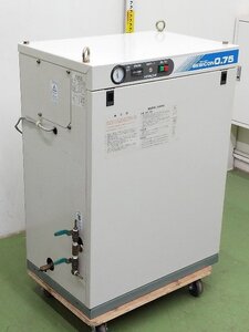 (1円スタート！) 日立 小型空気圧縮機 エアーコンプレッサー PB-0.75PSC5 (50Hz) アワー418h 100V 動作良好 A7189