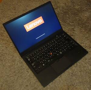 【高性能Corei7 16GBメモリ】Lenovo Thinkpad X1 Carbon 2018 (Core i7 8550U / 16GB / 256GB SSD/ Win10Pro /Office)