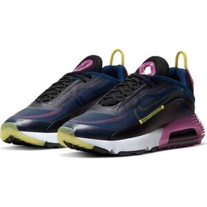 ☆NIKE WMNS AIR MAX 2090 紺/黒/紫/黄 24.0cm ナイキ ウィメンズ エア マックス 2090 CK2612-400