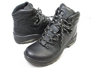 HH 美品 【ダナー Danner】 D43010 レザー ビブラムソール トレッキングブーツ 紳士靴 (メンズ) size26 ブラック □30MZA6183□