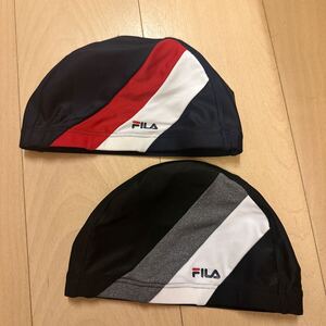 スイミングキャップ FILA フィラ サイズフリー2点セット！