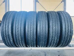 205/85R16 117/115 L LT BRIDGESTONE DURAVIS 夏タイヤ トラック用 6本セット　(LA9)