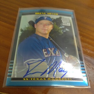 2002bowmanchrome drew meyer autograph