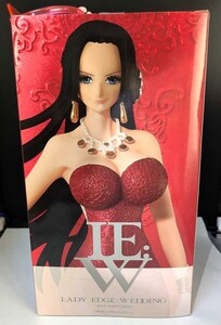 【ワンピース】LADY　EDGE　WEDDING-BOA　HANCOCK・ボア ハンコック・赤ドレス・新品・未開封品・バンプレスト