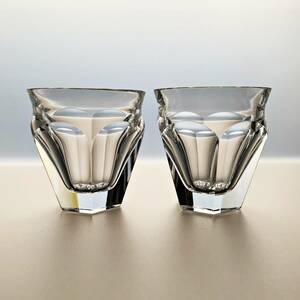 美品 バカラ タリランド ショット グラス 2客 ペア セット BACCARAT TALLEYRAND リキュール H6.3㎝ タリーランド タレーラン 日本酒